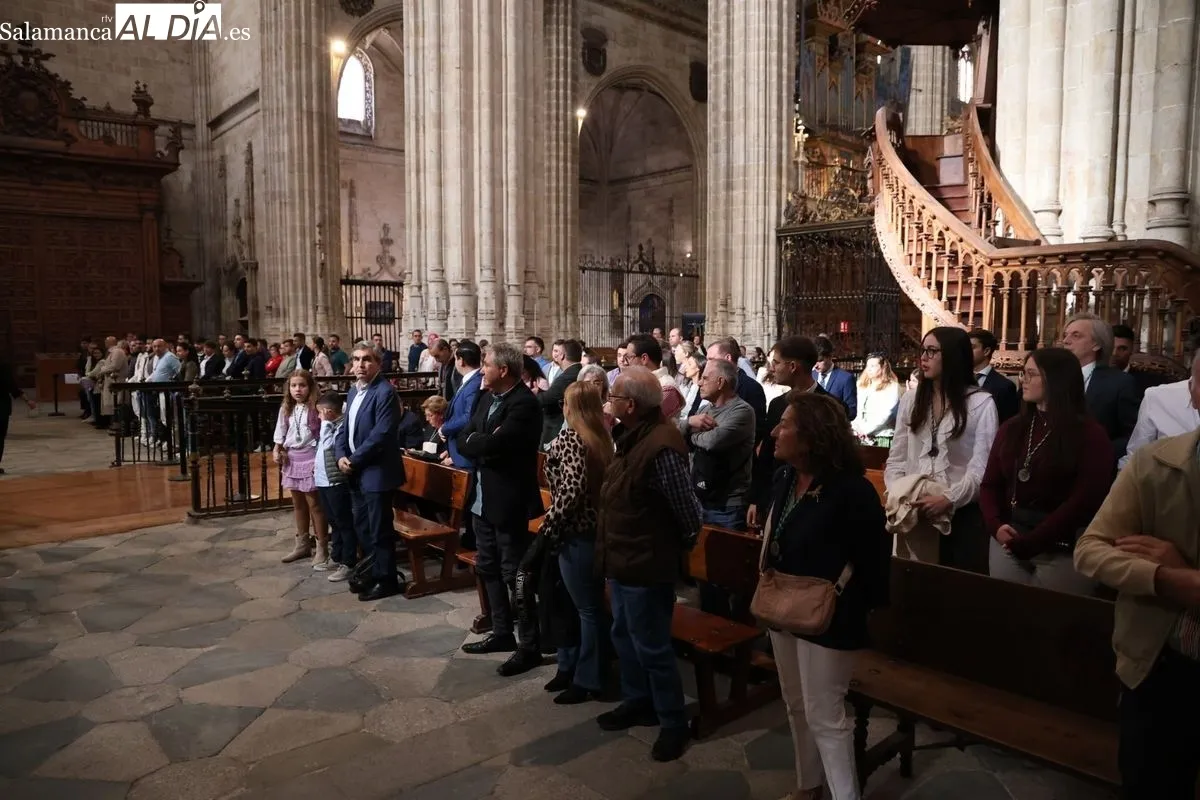La Catedral Nueva de Salamanca acoge la solemne eucaristía de acción de gracias por el Año Jubilar de la Esperanza. Foto: David Sañudo