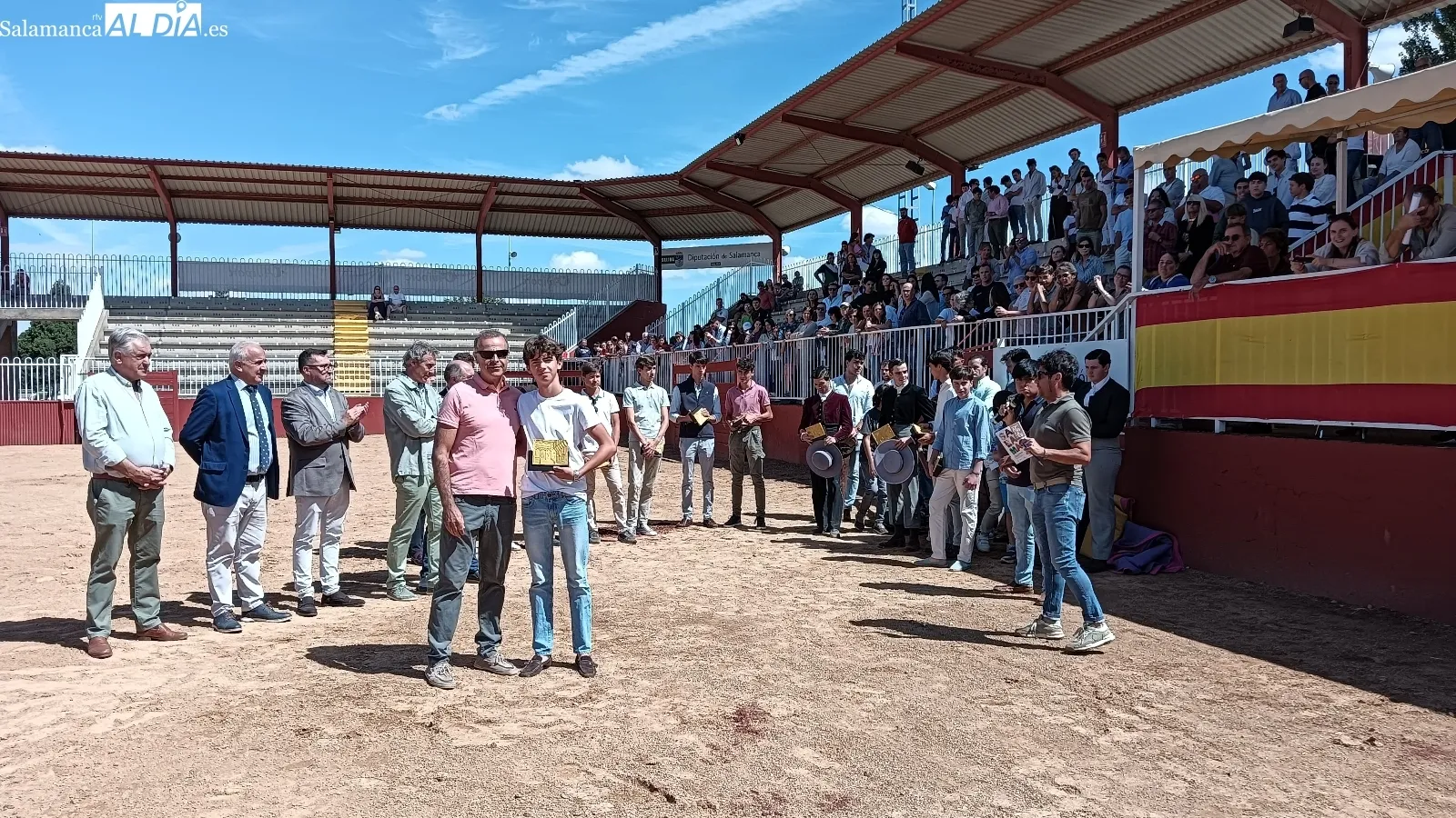 Salamaq25 reconoce a todos los participantes de su Certamen de Tauromaquia | FOTOS: Toni Sánchez