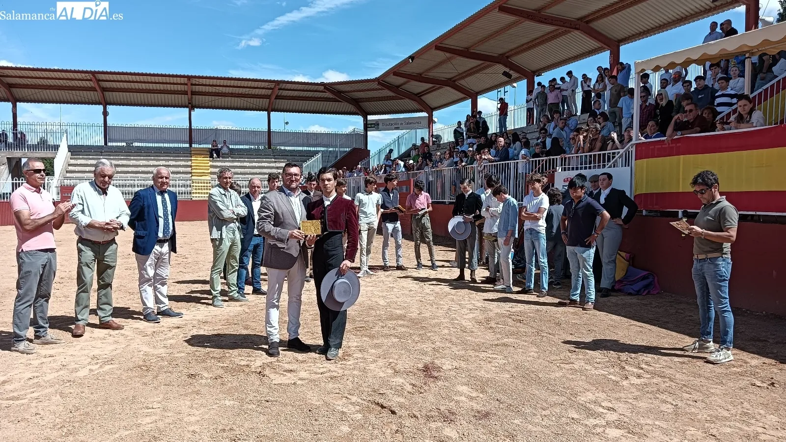 Salamaq25 reconoce a todos los participantes de su Certamen de Tauromaquia | FOTOS: Toni Sánchez
