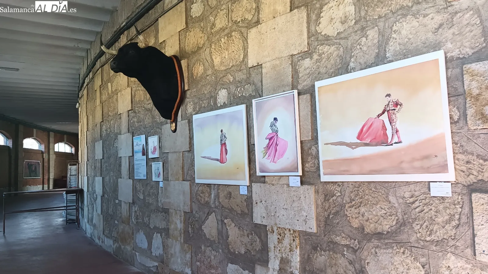 El arte taurino inunda los pasillos de La Glorieta con la exposición 'Plaza Abierta' | FOTOS: Toni Sánchez