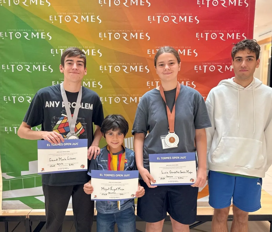 El Tormes Open 2025 convierte a Salamanca en capital del speedcubing con un nuevo récord de España