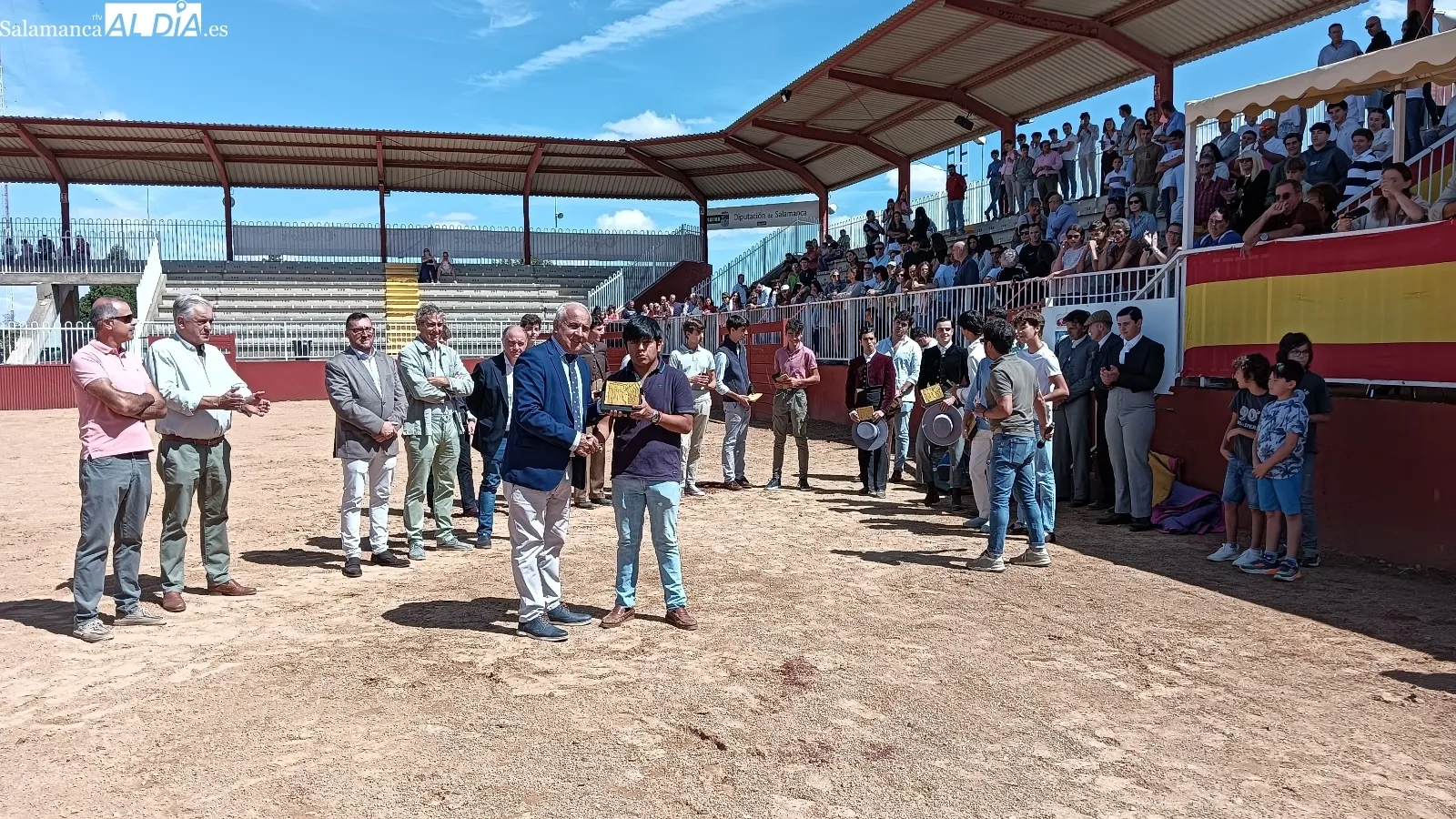 Salamaq25 reconoce a todos los participantes de su Certamen de Tauromaquia | FOTOS: Toni Sánchez
