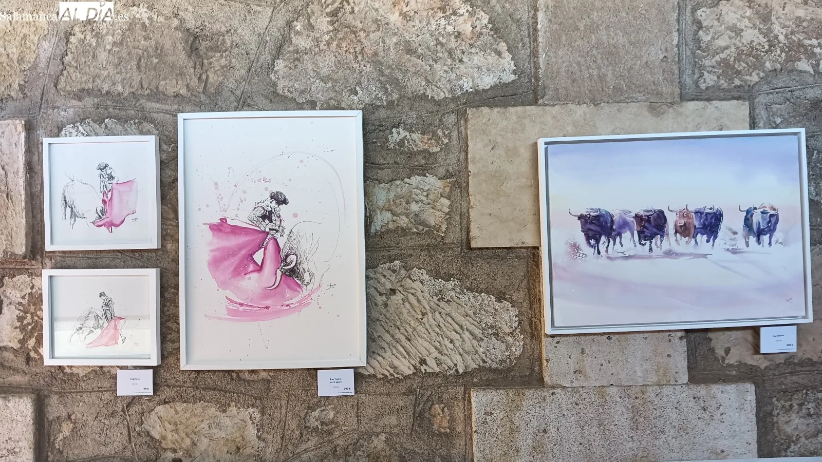 El arte taurino inunda los pasillos de La Glorieta con la exposición 'Plaza Abierta' | FOTOS: Toni Sánchez