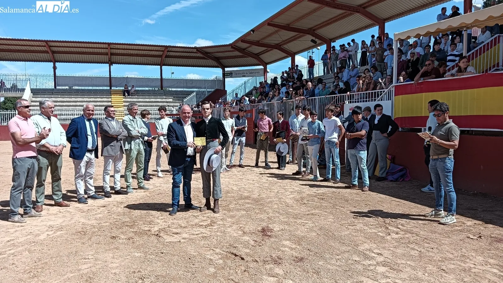 Salamaq25 reconoce a todos los participantes de su Certamen de Tauromaquia | FOTOS: Toni Sánchez