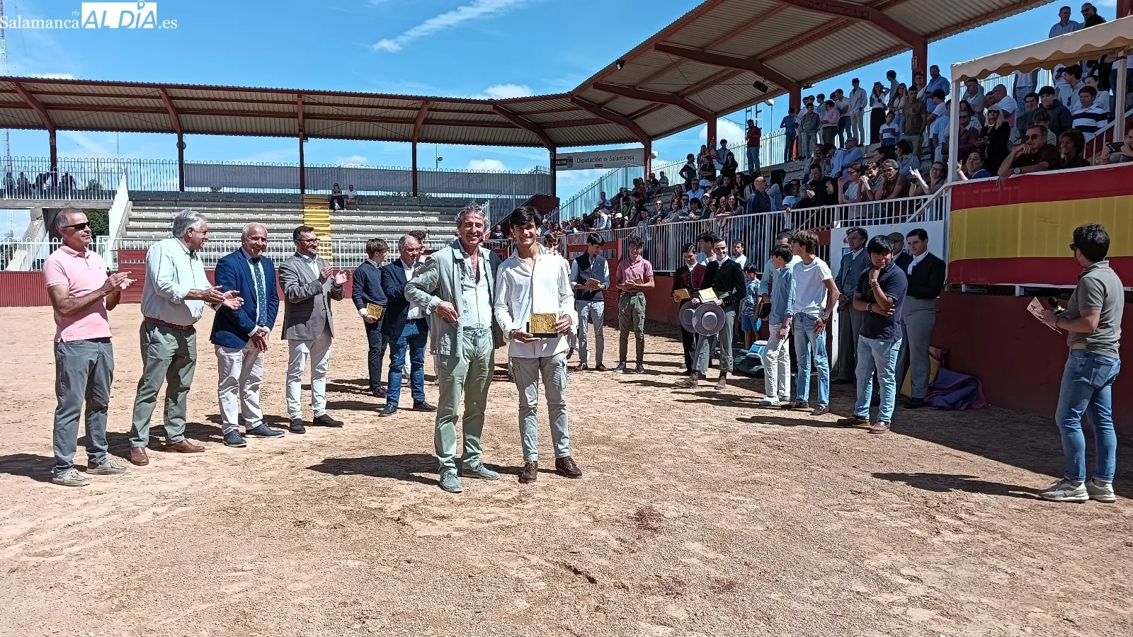 Salamaq25 reconoce a todos los participantes de su Certamen de Tauromaquia | FOTOS: Toni Sánchez