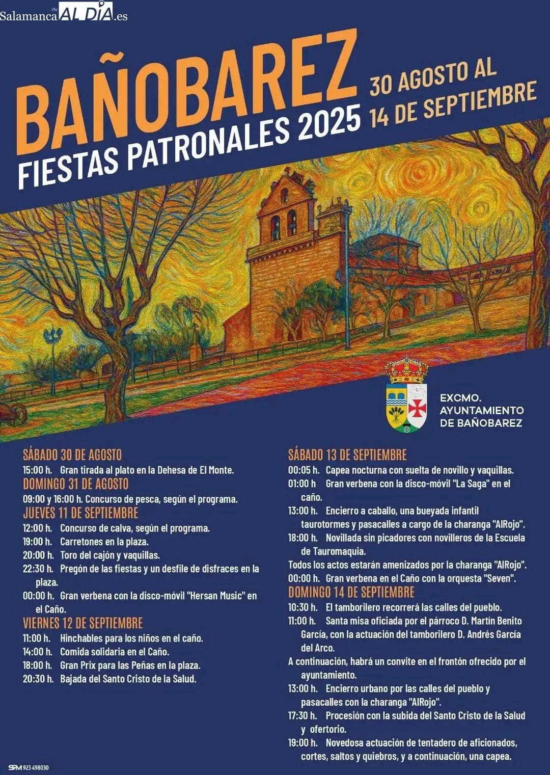 Foto 3 - Ba&ntilde;ob&aacute;rez presenta un completo programa para sus fiestas patronales con un gran protagonismo taurino