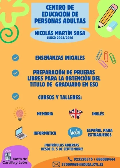 Foto 3 - De la ESO para adultos al crochet y la gimnasia r&iacute;tmica: la variada oferta del nuevo curso en Vitigudino