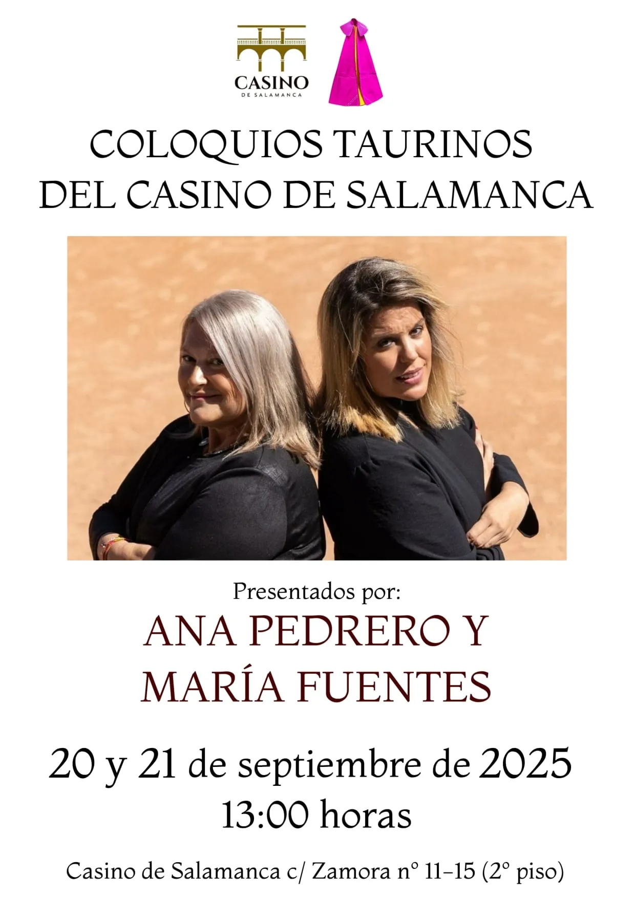 Foto 3 - Vuelven los coloquios taurinos de la Feria al Casino de Salamanca el s&aacute;bado 20 y domingo 21