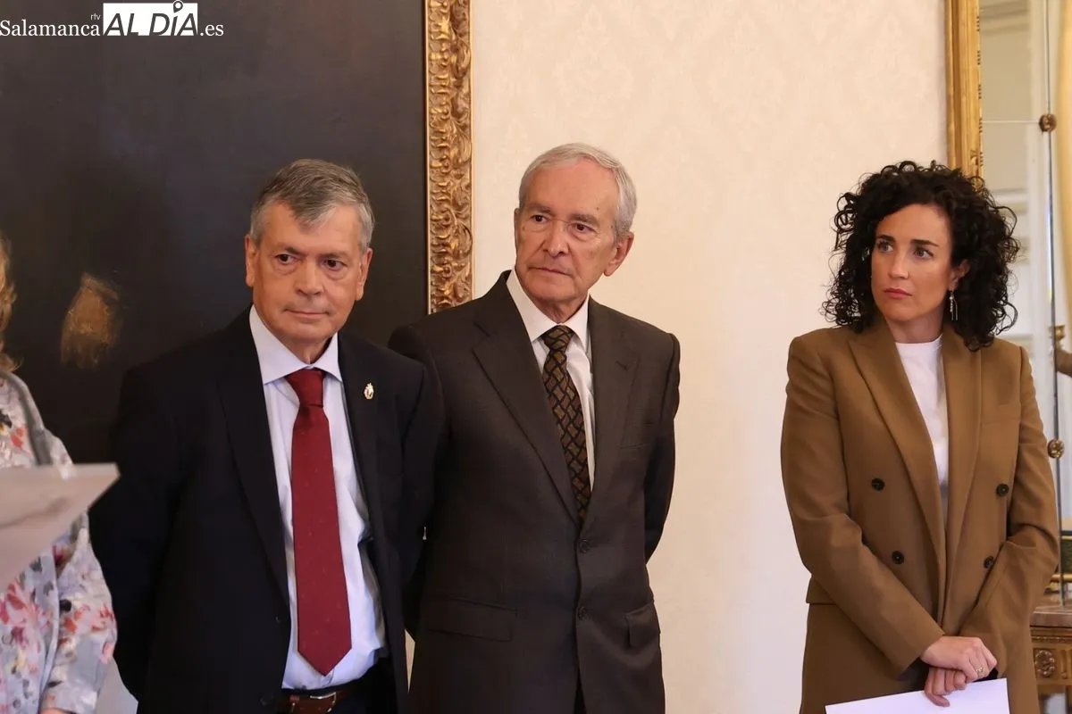 Recepción ofrecida esta mañana en el Ayuntamiento a las Academias Sanitarias de Castilla y León. Foto de David Sañudo