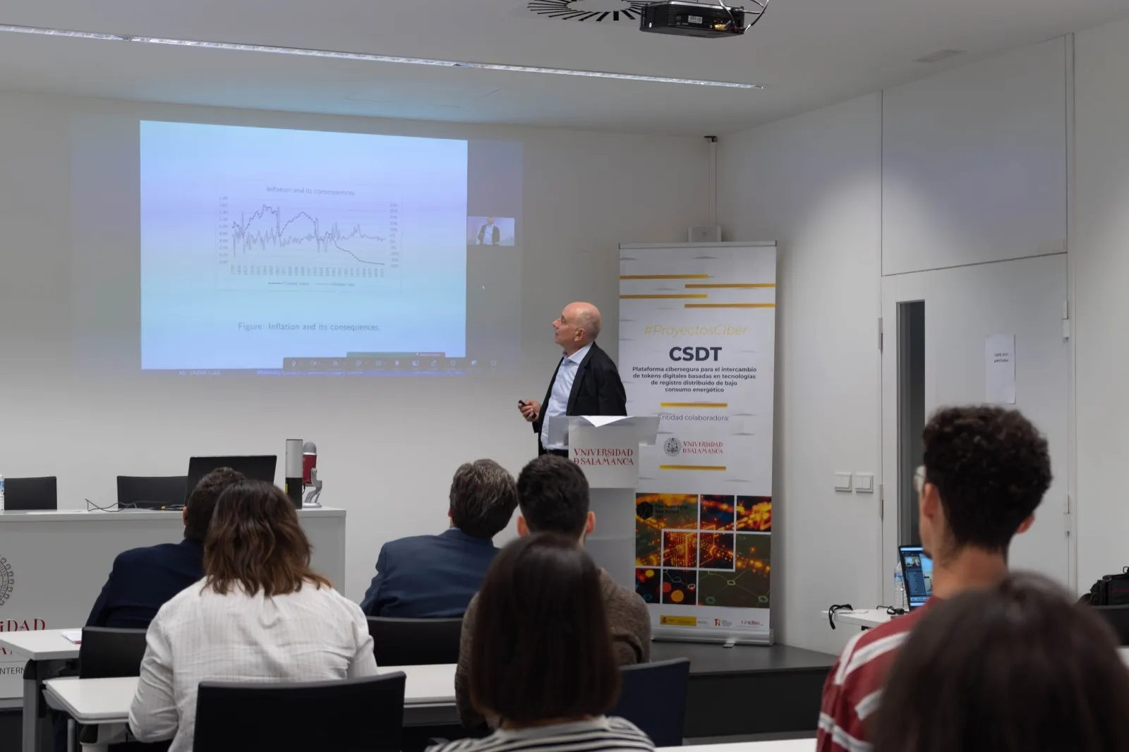 Foto 3 - La Escuela de Verano CSDT de la USAL e INCIBE se clausura con expertos internacionales y la entrega de premios a proyectos innovadores