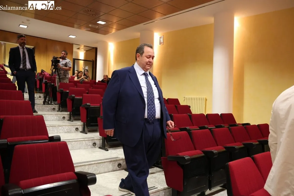 Benjamín Crespo dimite como presidente de la Cámara de Comercio de Salamanca tras casi nueve años. Foto de David Sañudo