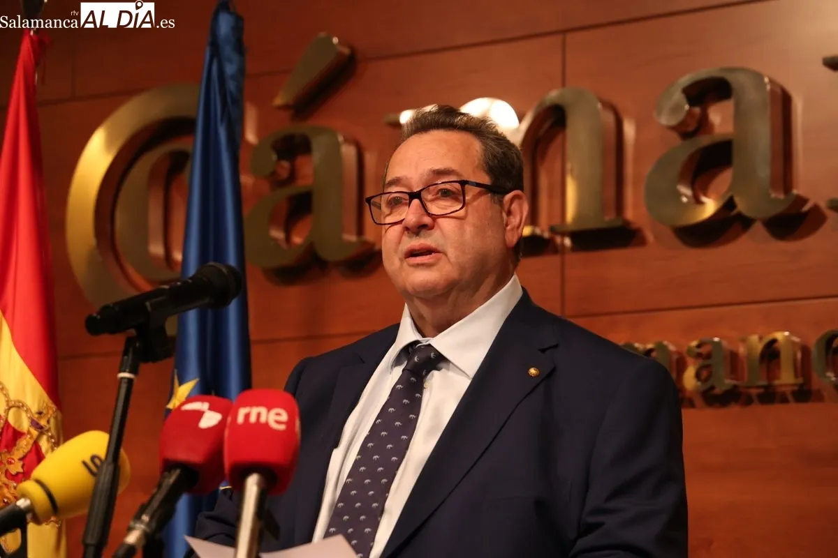 Benjamín Crespo dimite como presidente de la Cámara de Comercio de Salamanca tras casi nueve años. Foto de David Sañudo