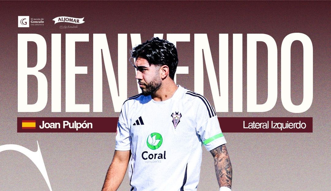 El Salamanca UDS cierra su plantilla con el lateral Joan Pulpón