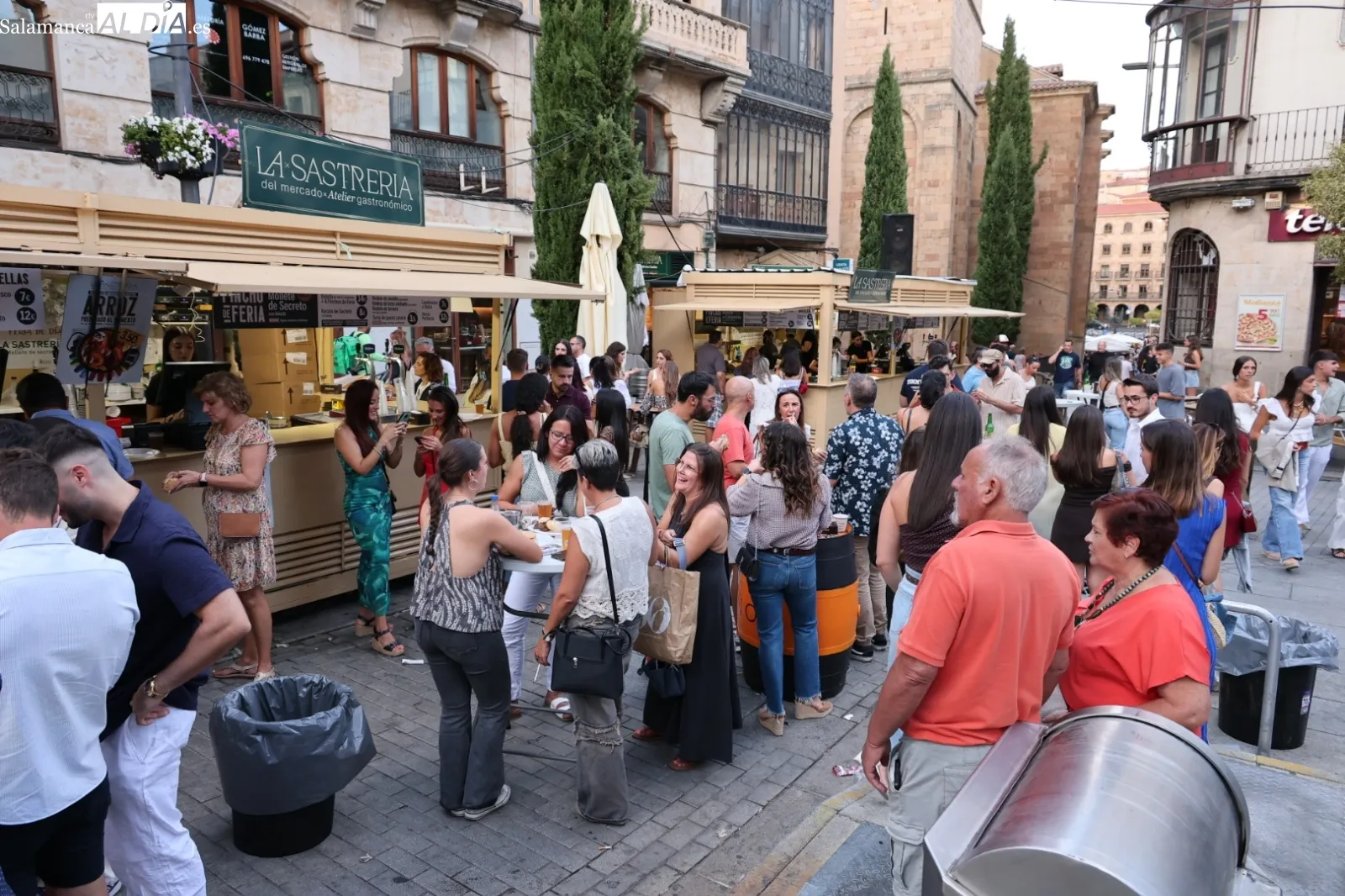 Casetas en la Plaza del Mercado | Fotos: David Sañudo