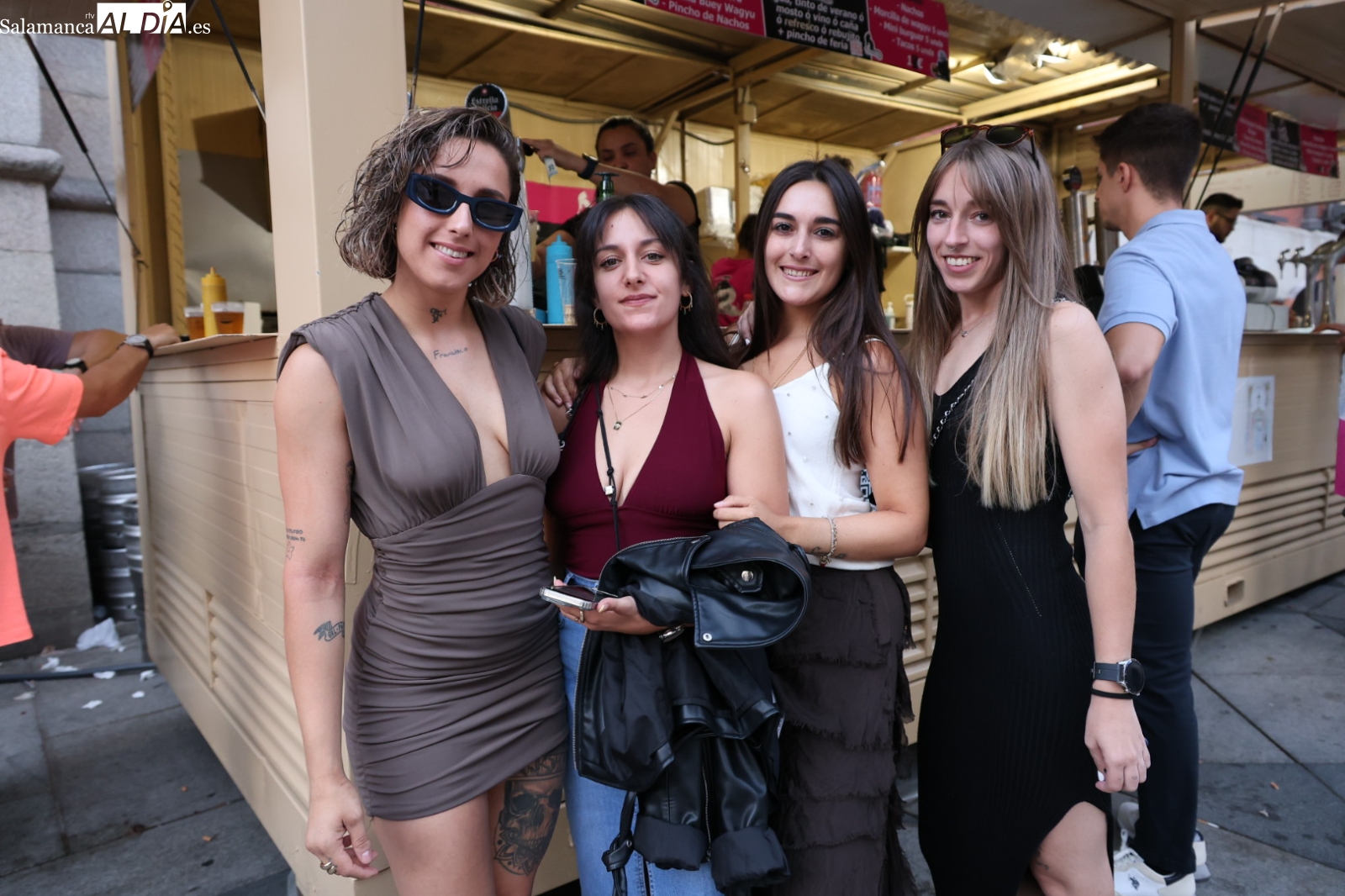 Casetas Salamanca Plaza del Mercado Feria de Dia