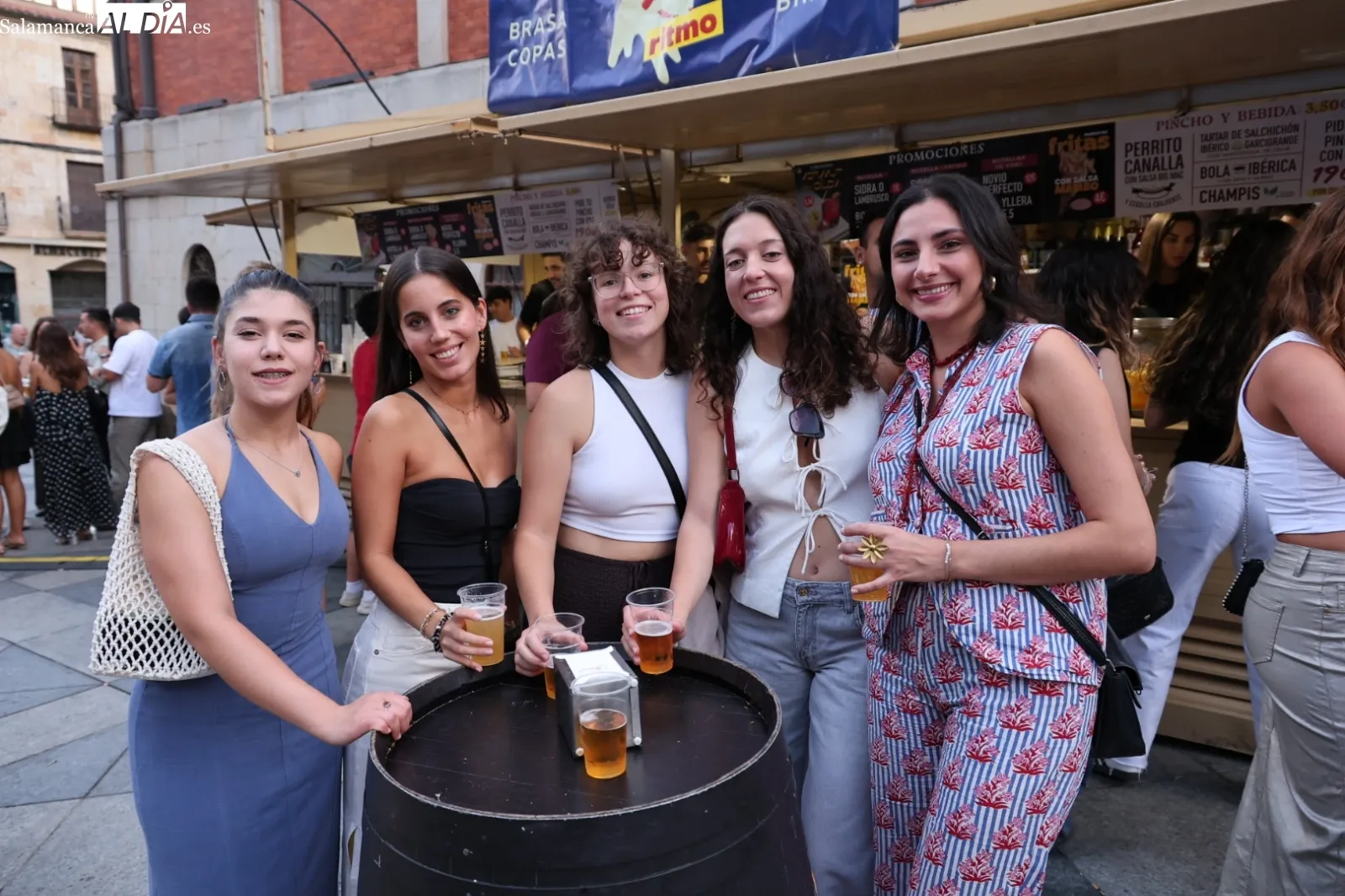 Casetas en la Plaza del Mercado | Fotos: David Sañudo