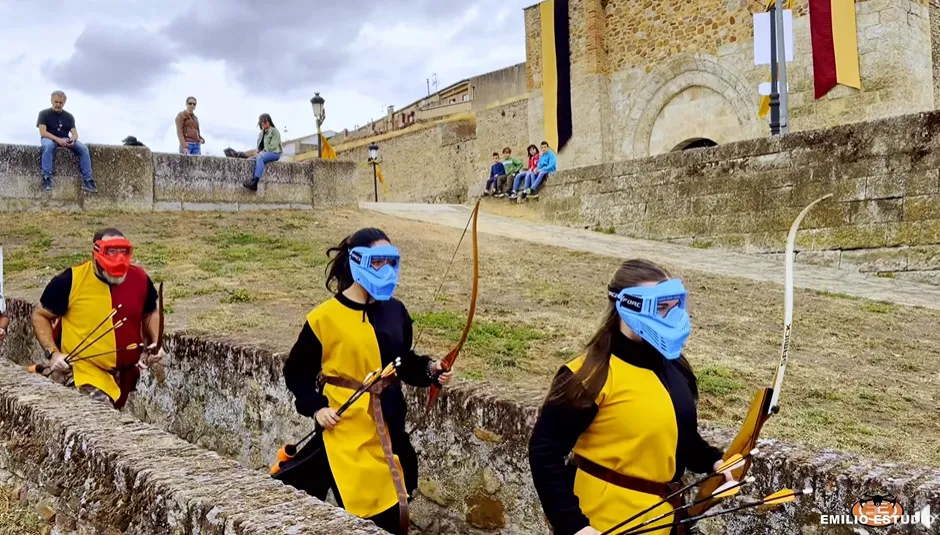 Foto 2 - Rodericus muestra en un v&iacute;deo c&oacute;mo ser&aacute; la novedosa batalla de arqueros de su Feria Medieval