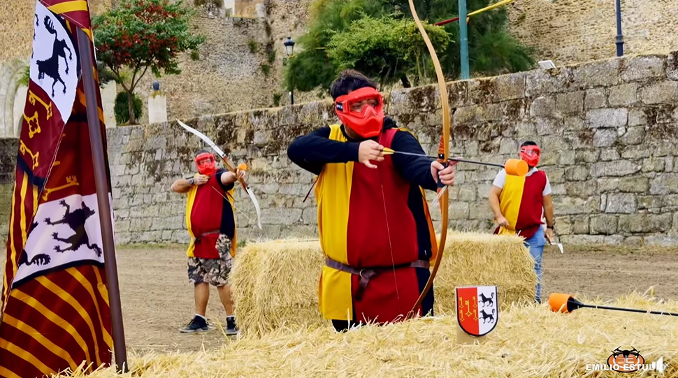 Rodericus muestra en un vídeo cómo será la novedosa batalla de arqueros de su Feria Medieval