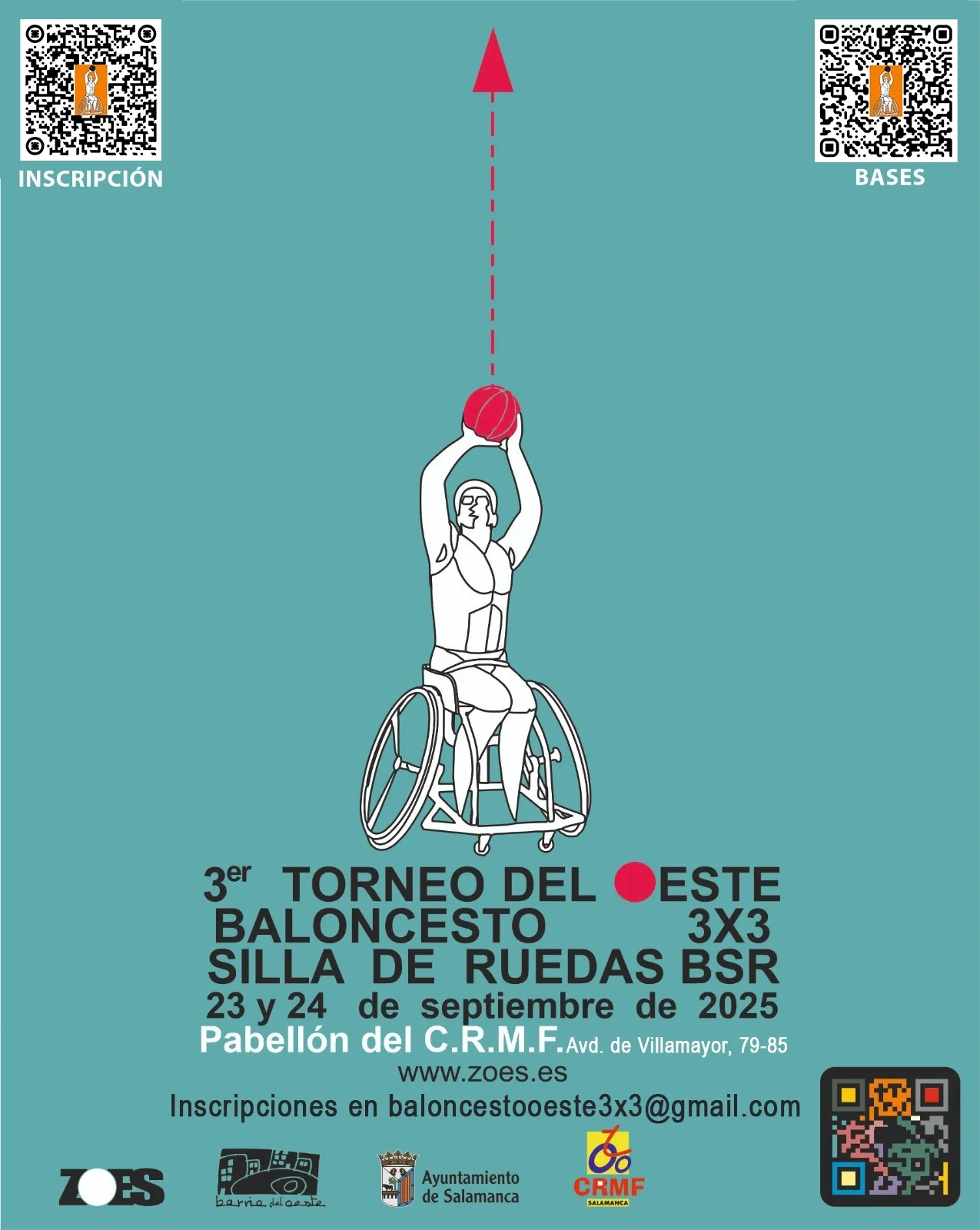 Foto 2 - &iquest;Te atreves a jugar al baloncesto en silla de ruedas? Salamanca acoge el torneo m&aacute;s inclusivo