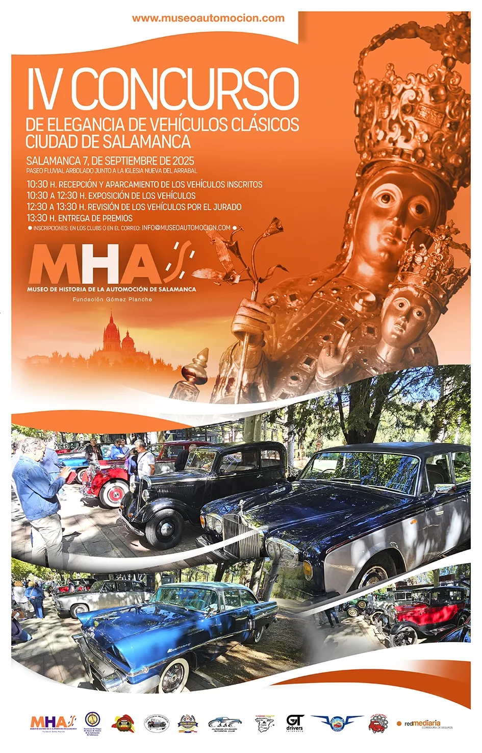 Foto 2 - Casi un centenar de joyas del motor tomar&aacute;n Salamanca en un Concurso de Elegancia con sabor transfronterizo