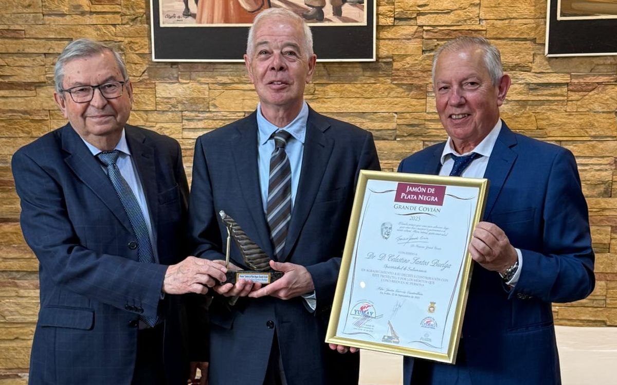 Celestino Santos Buelga (USAL) gana el Premio Grande Covián 2025
