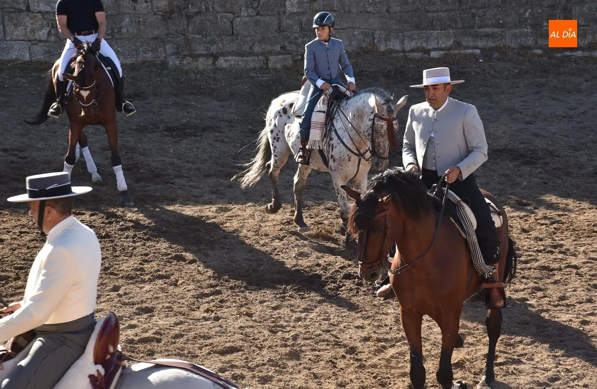 Foto 11 - Los caballistas y bailarinas de Embrujo de Castilla encandilan a los mirobrigenses