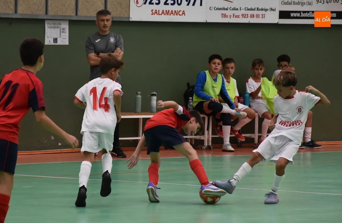 Foto 5 - Los alevines del III Columnas debutan con un igualado derby que se decant&oacute; a favor del equipo A