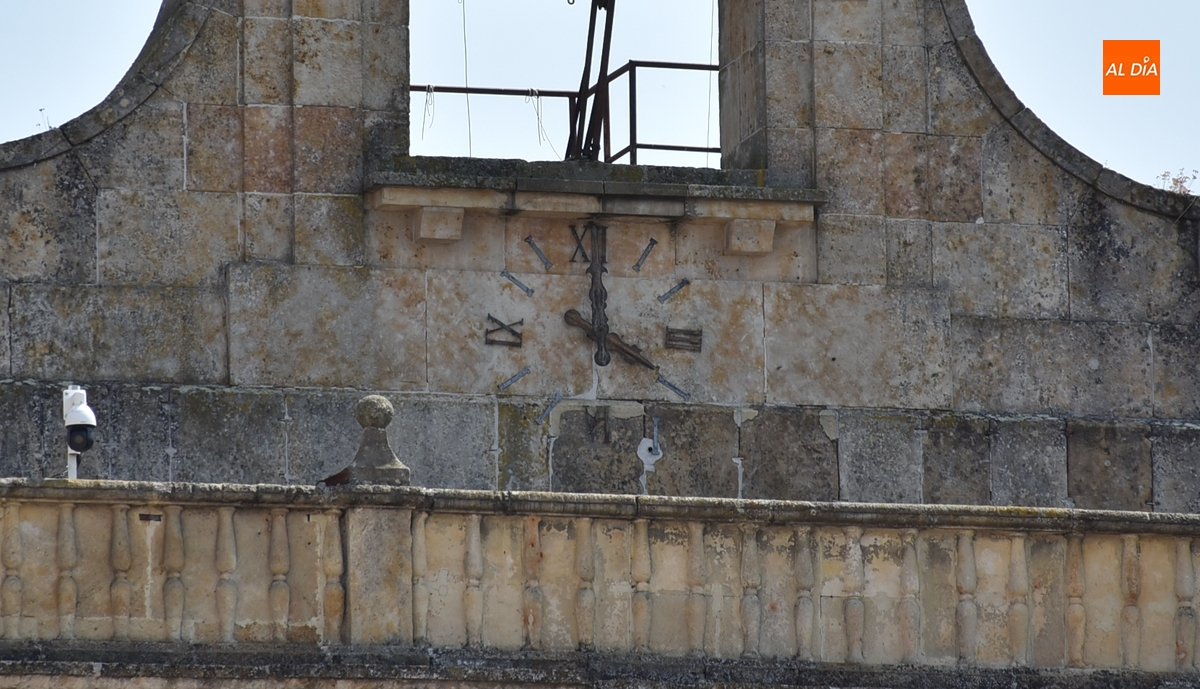 El reloj de la Casa Consistorial será reparado en las próximas semanas para que vuelva a funcionar