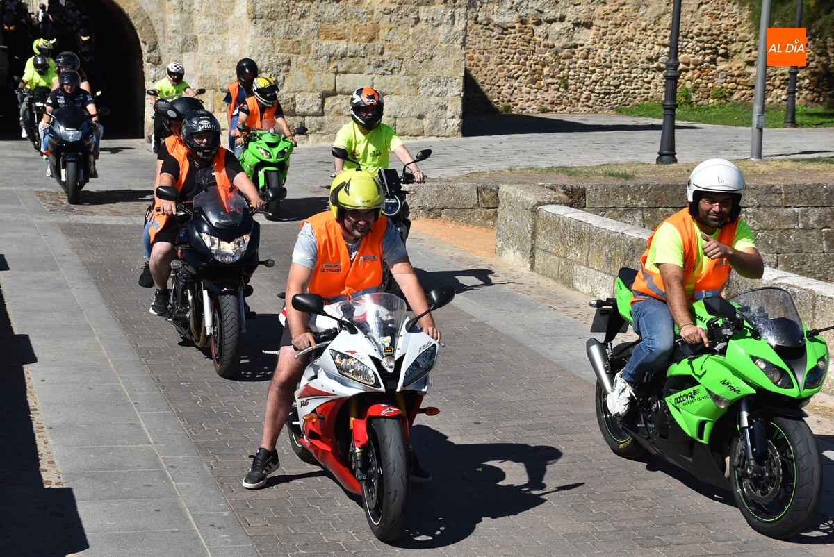 Los moteros rugen por última vez en el centro histórico mirobrigense