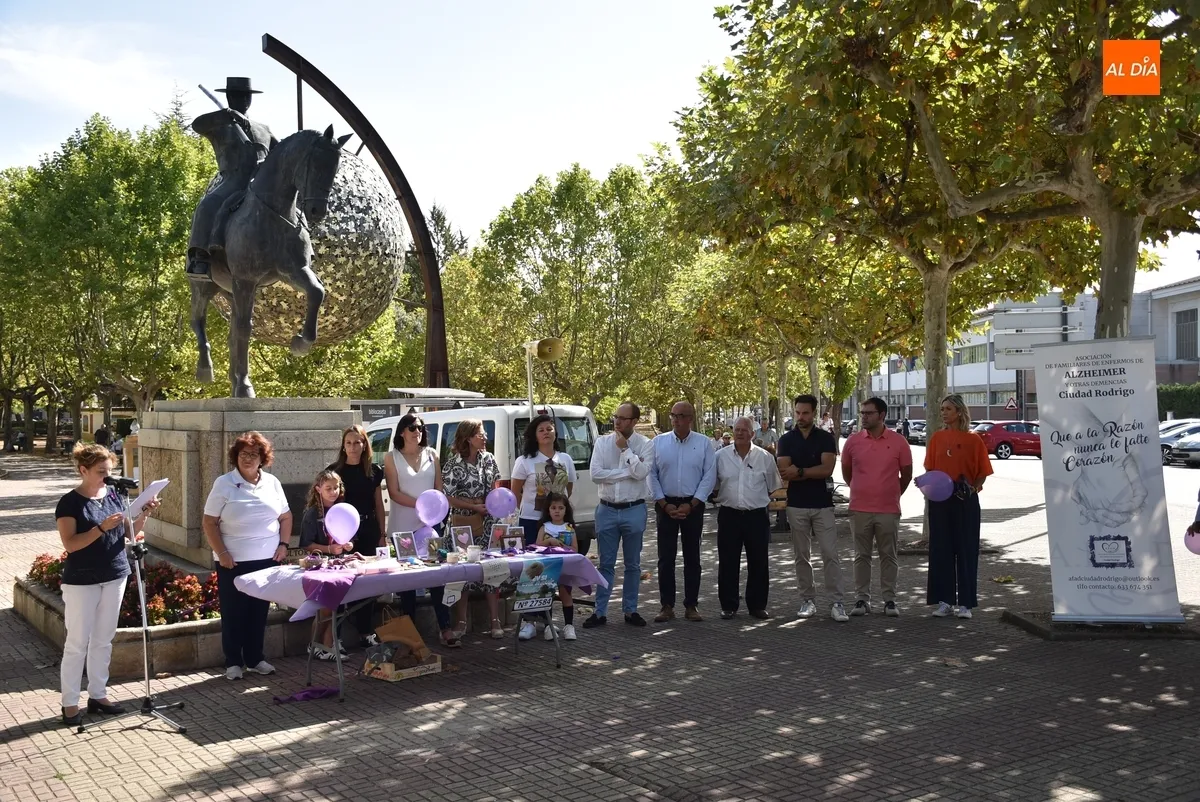 Foto 8 - AFAD conmemora el D&iacute;a Mundial del Alzheimer reclamando igualdad de derechos
