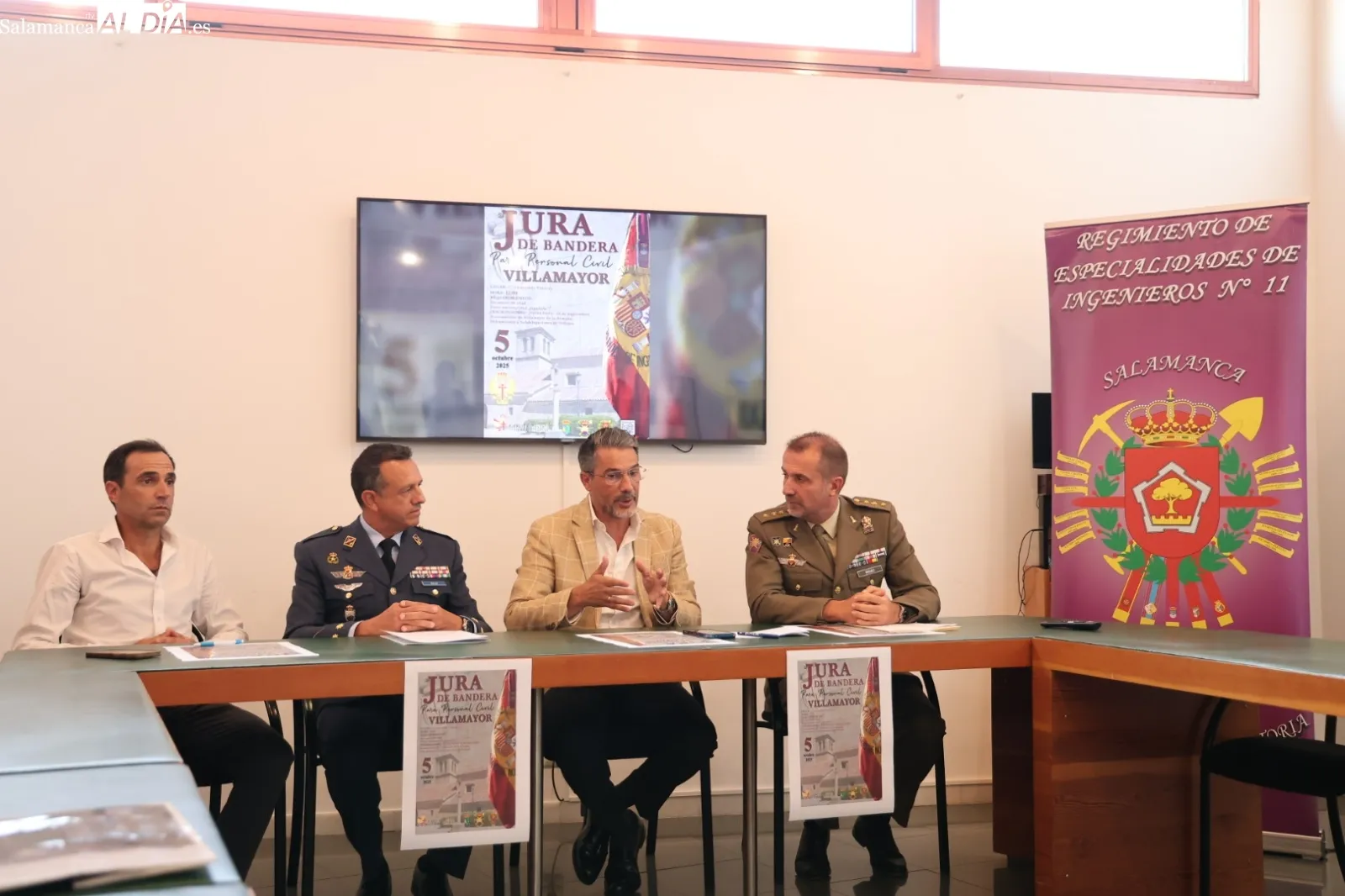 Foto 6 - Villamayor acoger&aacute; una solemne Jura de Bandera para civiles el 5 de octubre: todos los detalles para participar