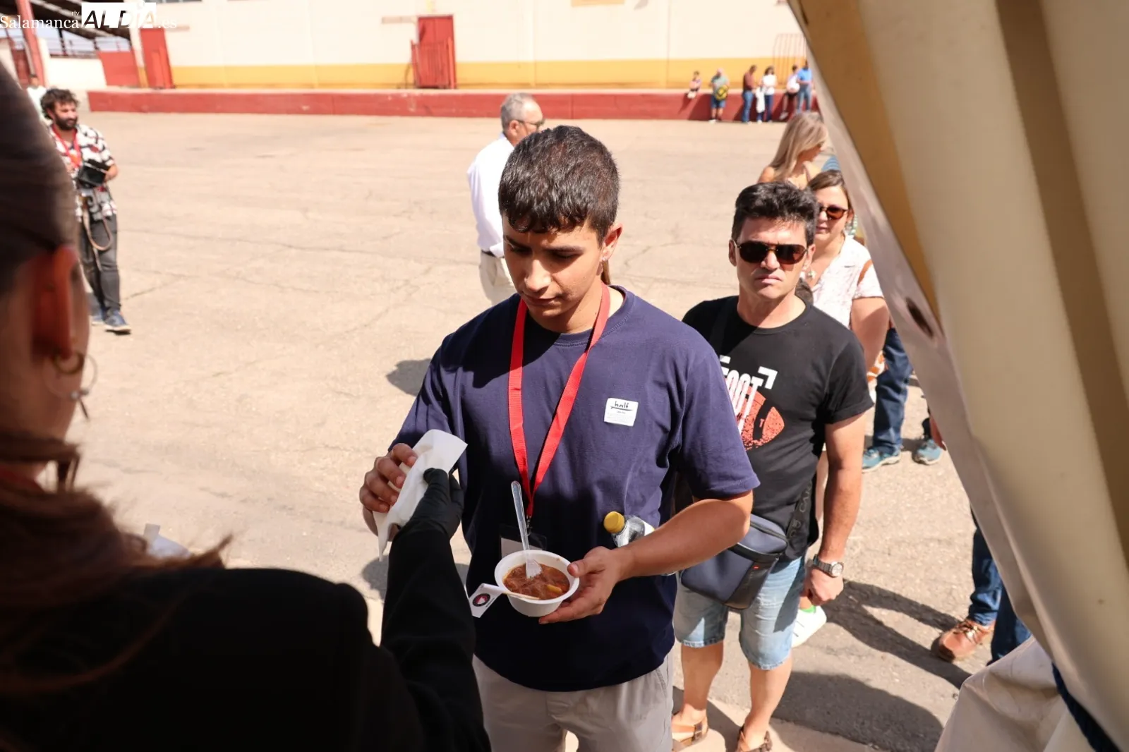 El sello '100% raza autóctona' se reivindica en Salamaq con una degustación de carne morucha. Fotos de David Sañudo 