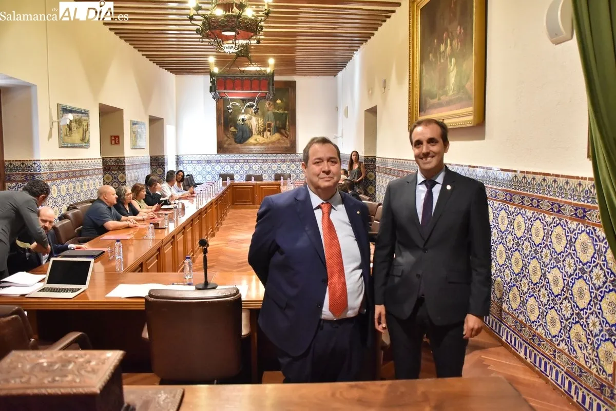 Alberto Díaz San Miguel, nuevo presidente de la Cámara de Comercio de Salamanca. Foto de Vanesa Martins