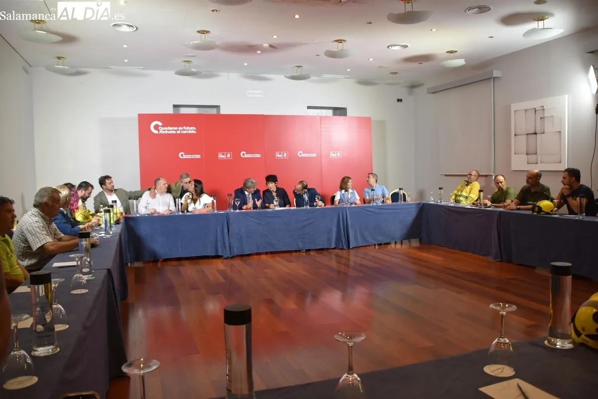 El Gobierno aprueba la jubilación anticipada para bomberos forestales y exige a Mañueco aplicarla | FOTOS: Vanesa Martins 