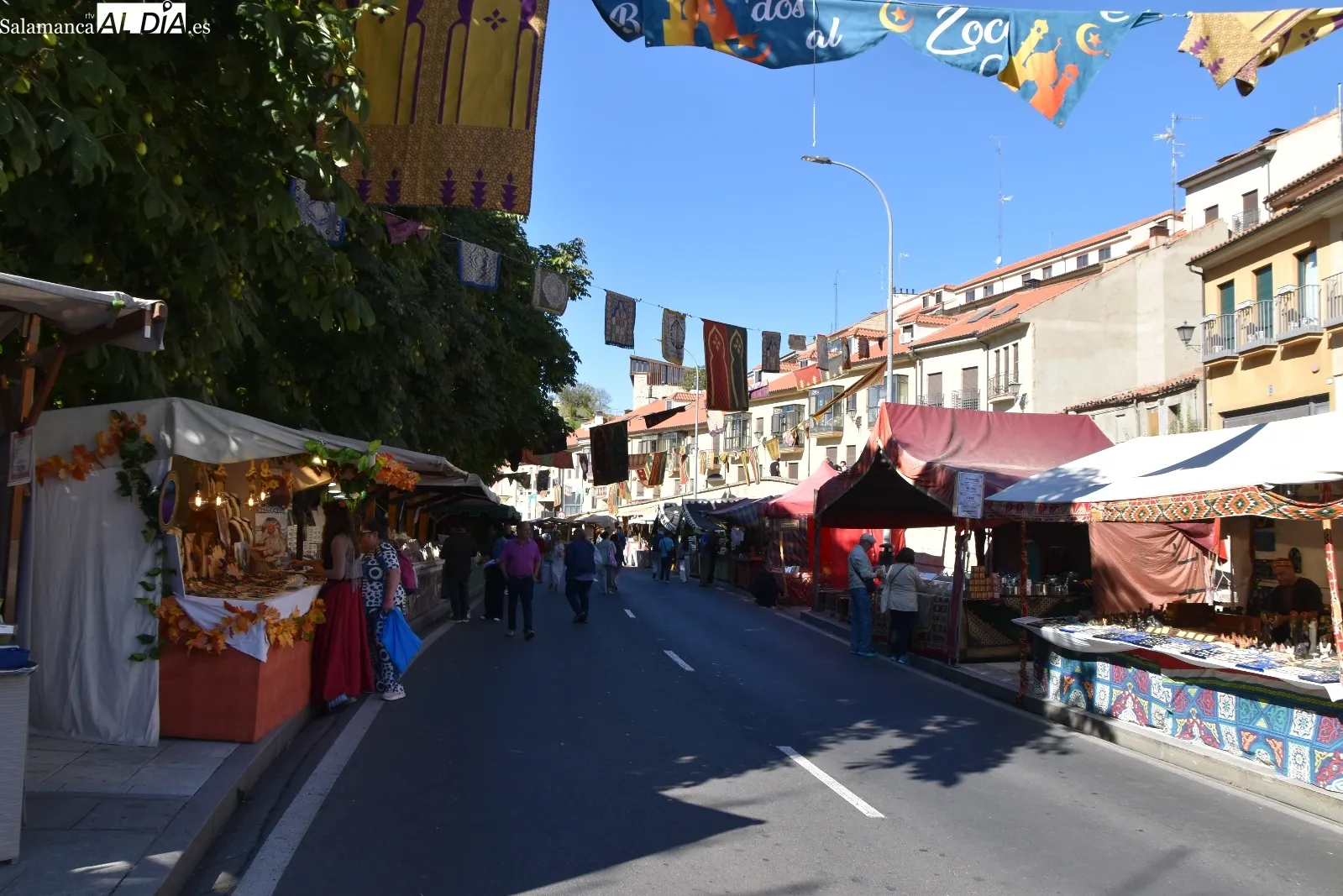 Arranca el Mercado Medieval en Salamanca con cuatro días de espectáculos, artesanía y concursos. Fotos de Miguel González