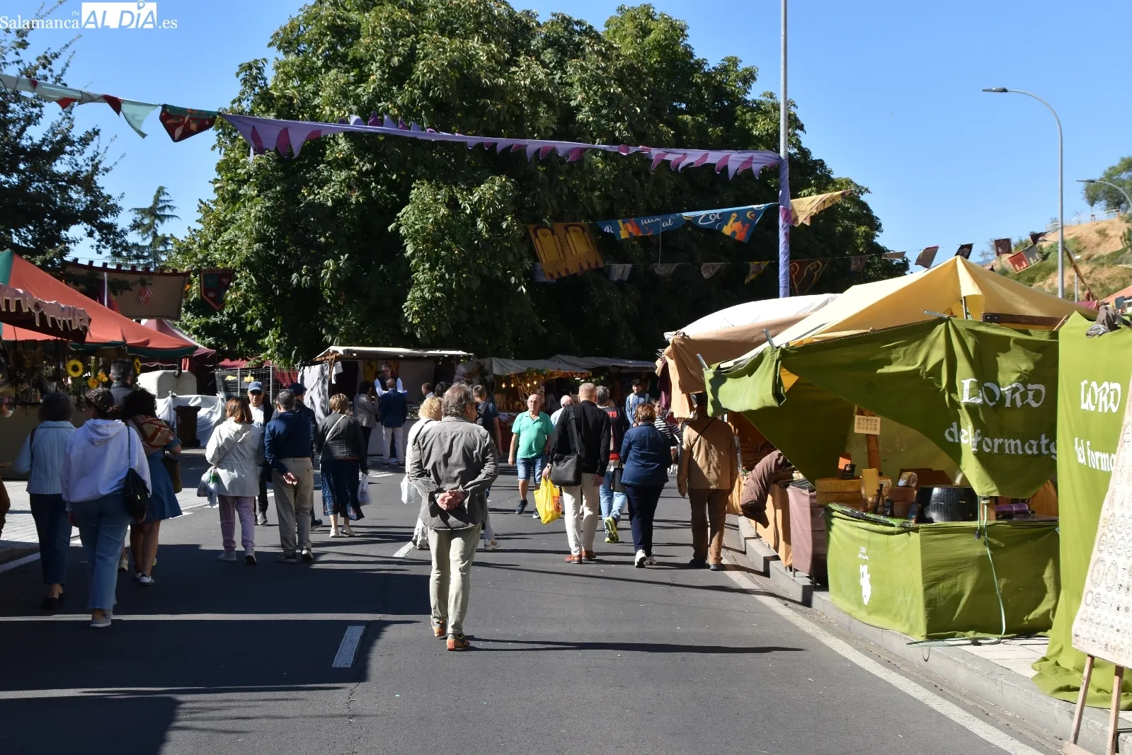 Arranca el Mercado Medieval en Salamanca con cuatro días de espectáculos, artesanía y concursos. Fotos de Miguel González