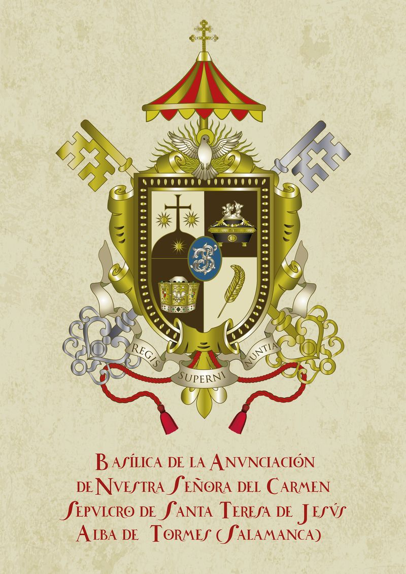 Presentación del nuevo escudo de la Basílica de Alba de Tormes