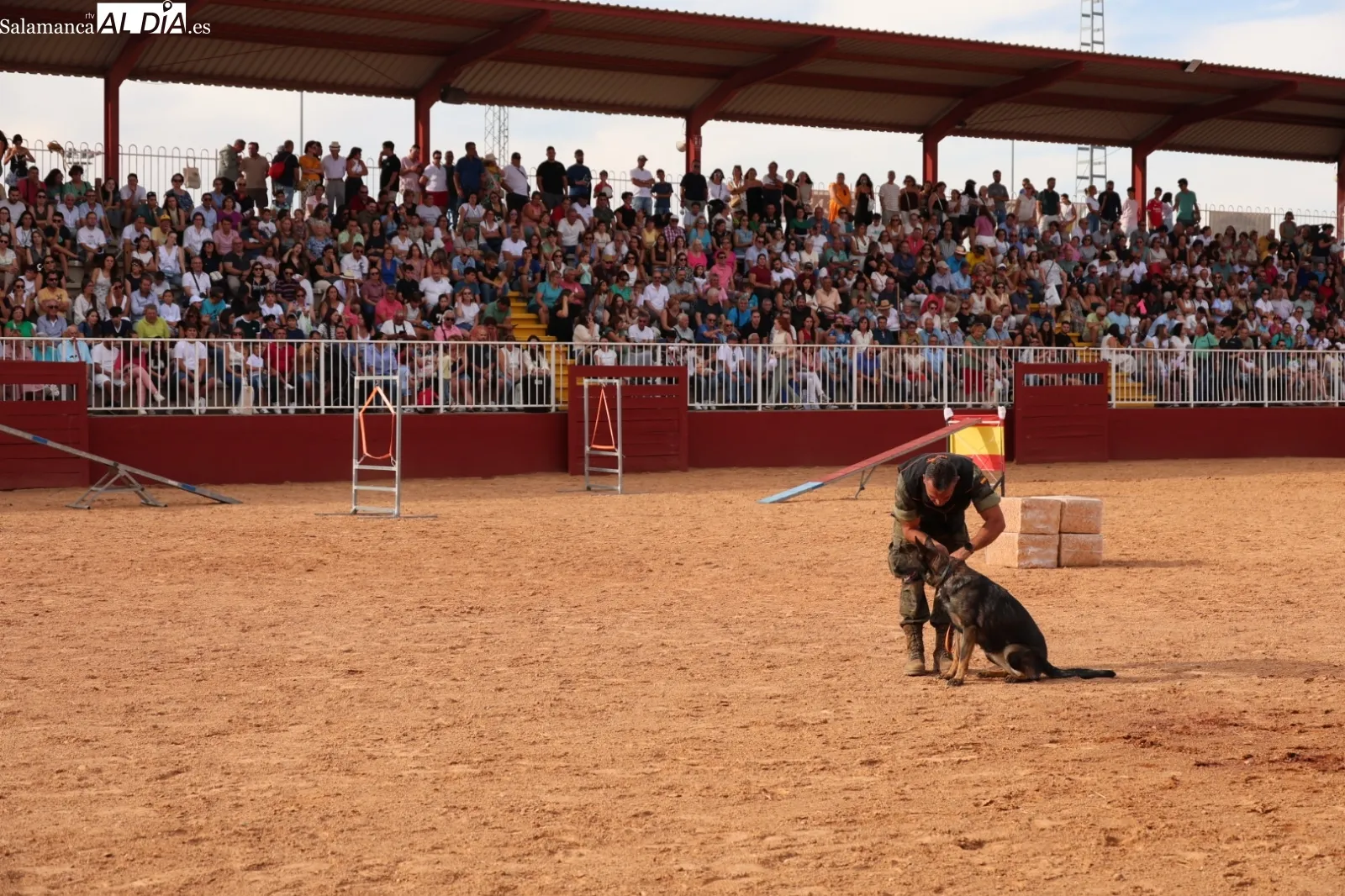 Exhibición unidad canina del CMCC de Ávila | Fotos: David Sañudo