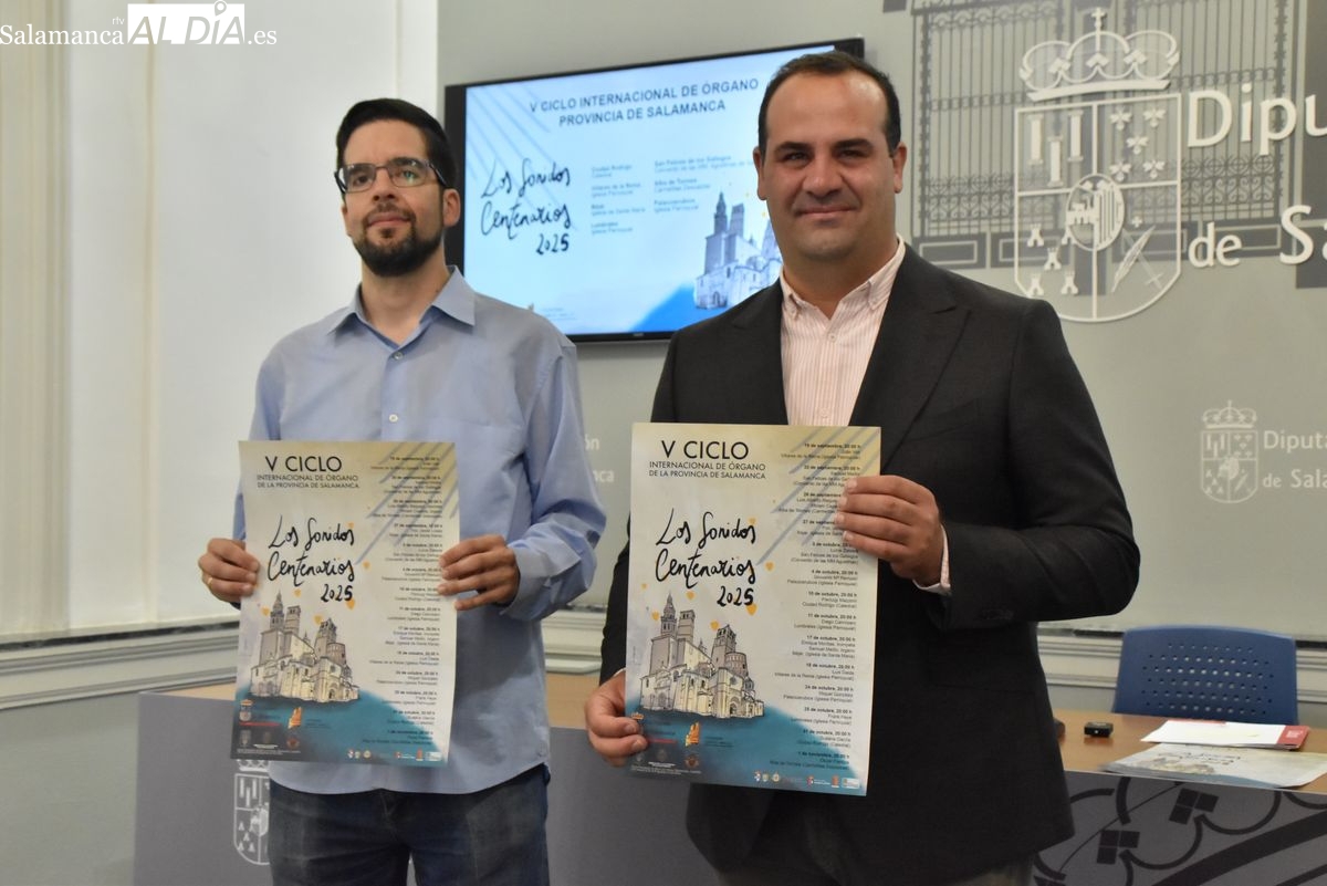 Conciertos de órgano en Salamanca: ciclo Sonidos centenarios