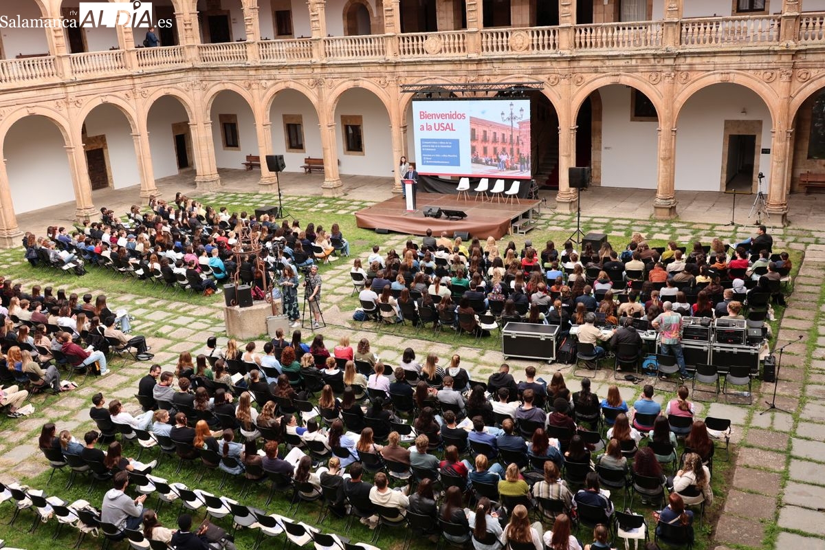 FOTOS | Erasmus en Salamanca: la USAL da la bienvenida a los nuevos alumnos