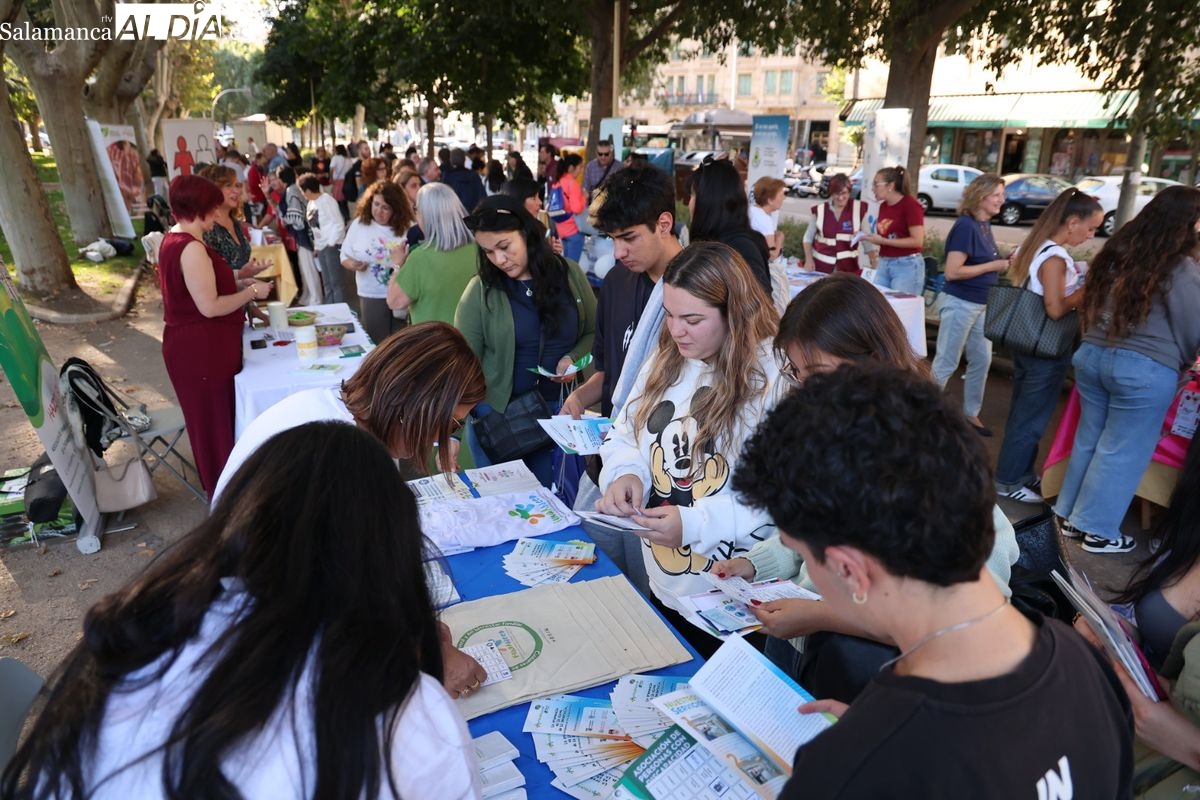 Feria de la Salud en Salamanca: 26 asociaciones en La Alamedilla