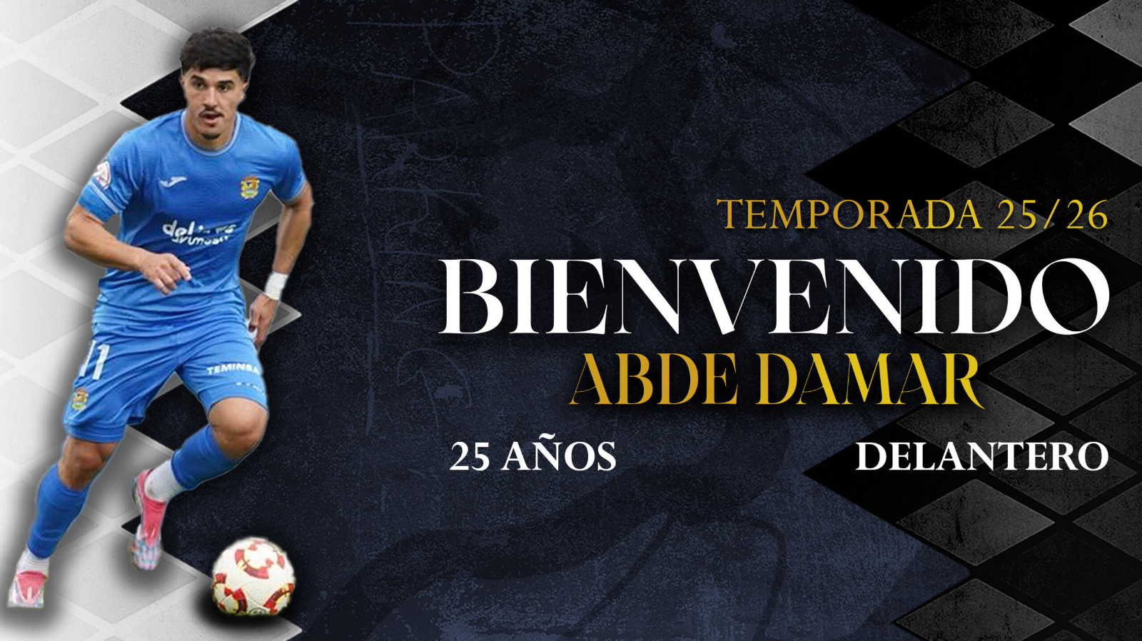 Abde Damar, último fichaje de Unionistas al cierre de mercado