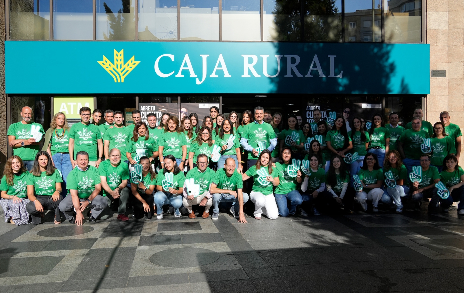 Caja Rural de Salamanca celebra su Día Solidario a favor del Banco de Alimentos