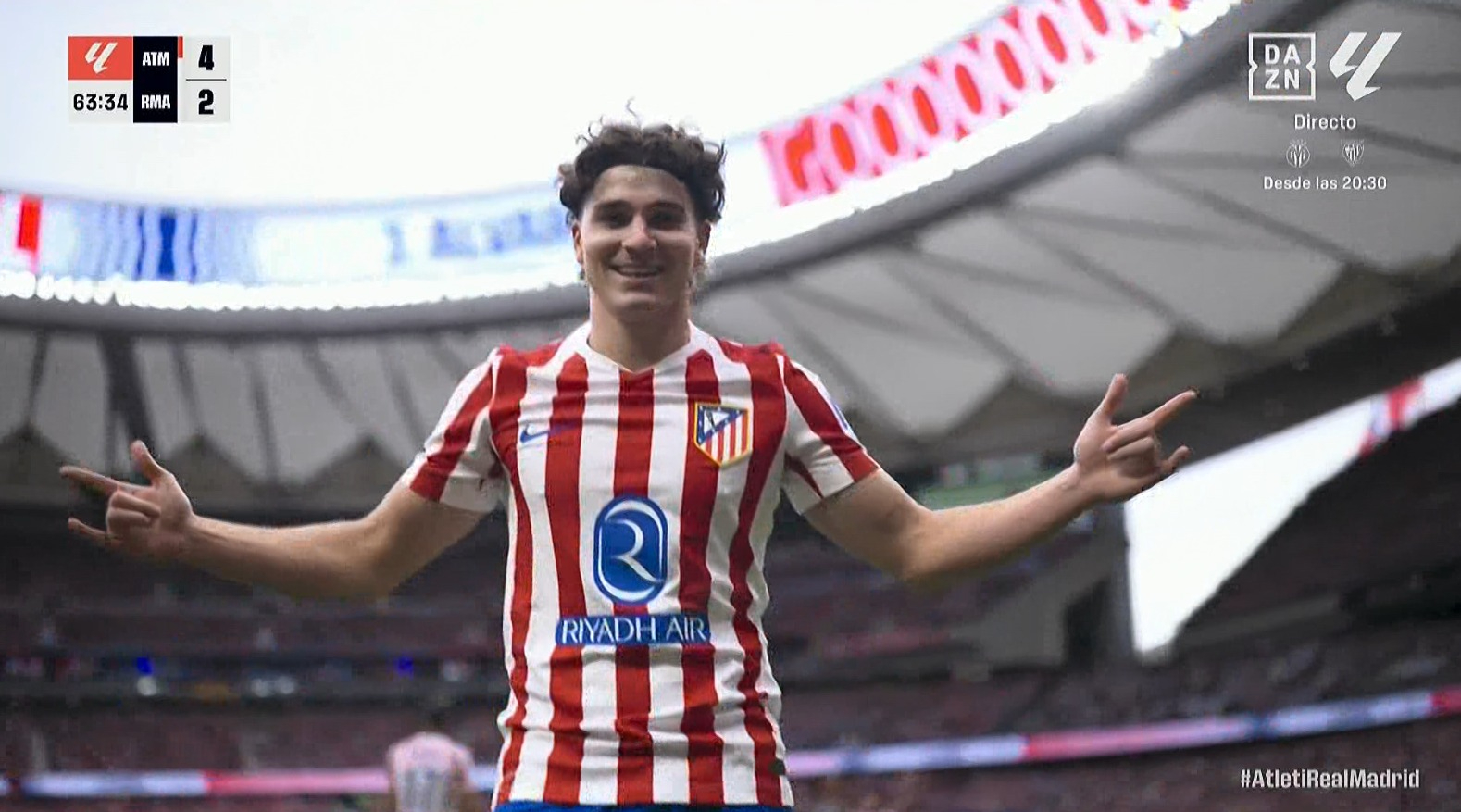 Humillación histórica del Atleti al Madrid en el derbi con manita incluida (5-2)