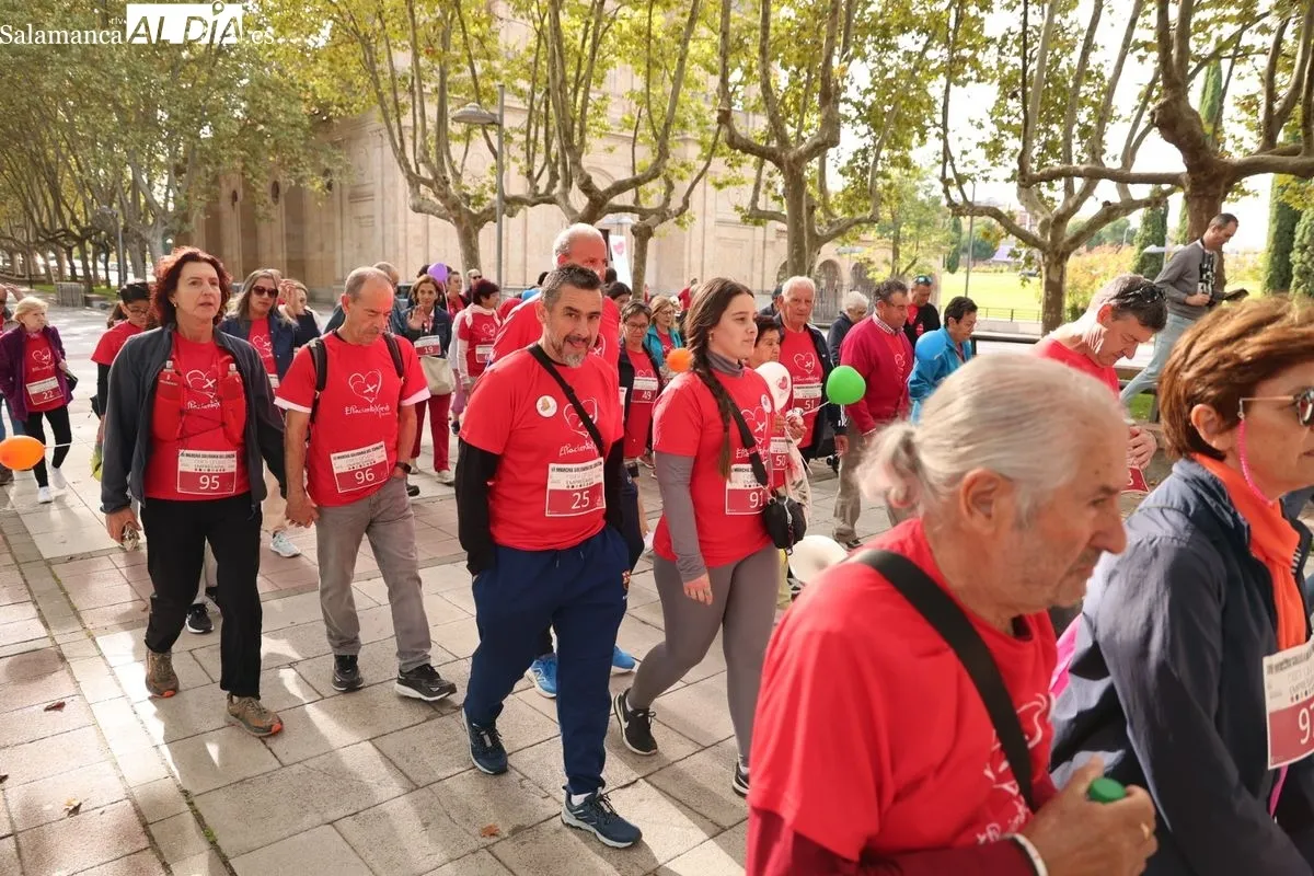 III Marcha del Corazón del PacienteXperto se ha celebrado este domingo en Salamanca. Fotos: David Sañudo