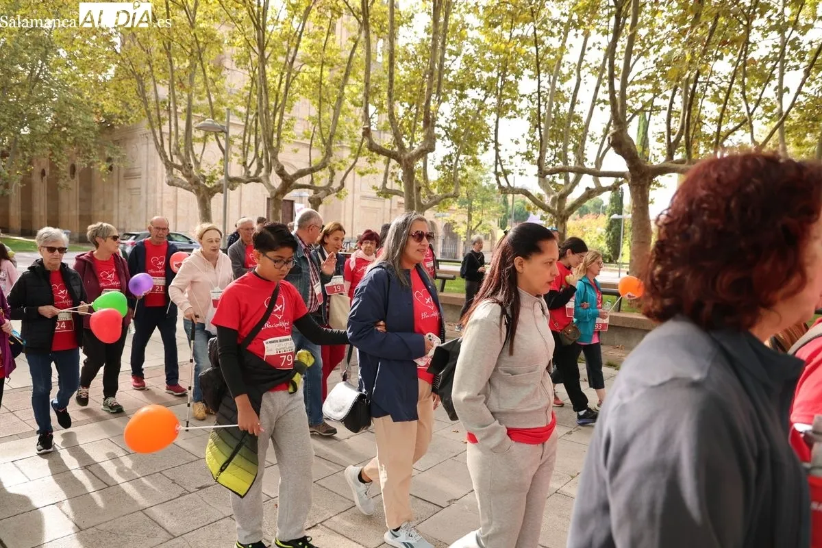 III Marcha del Corazón del PacienteXperto se ha celebrado este domingo en Salamanca. Fotos: David Sañudo