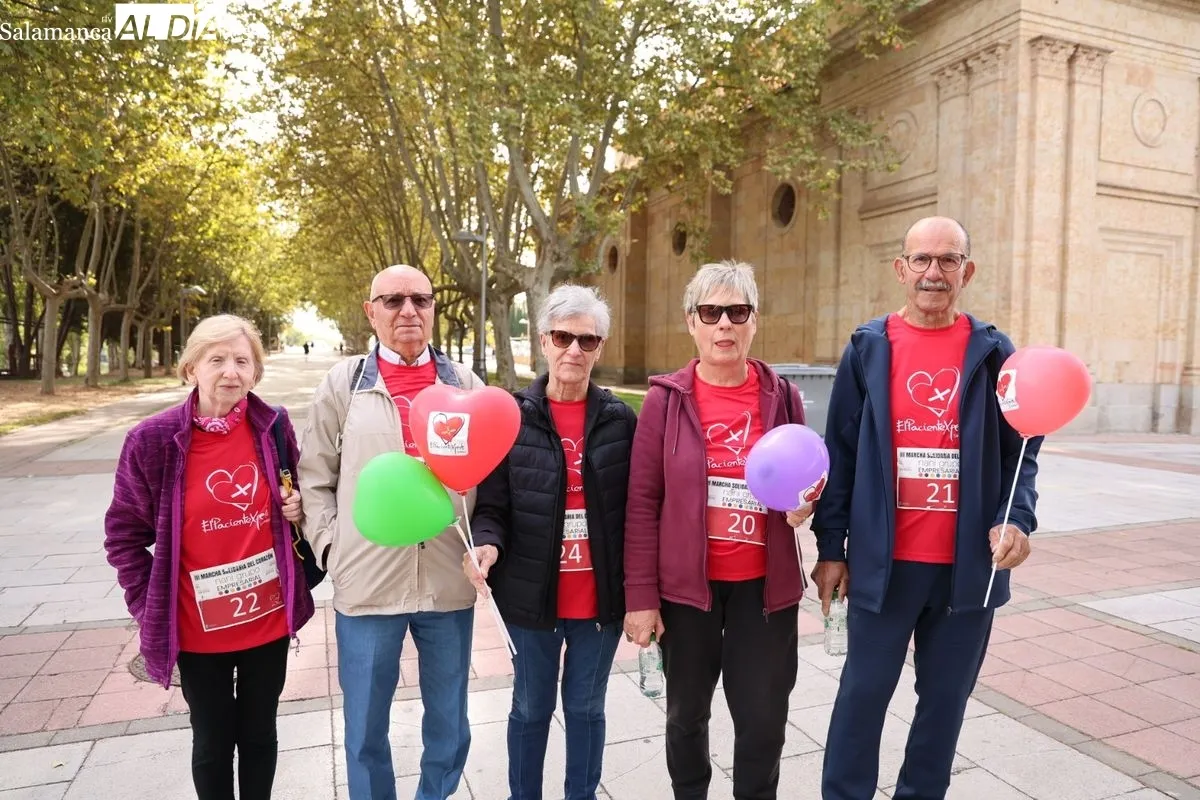 III Marcha del Corazón del PacienteXperto se ha celebrado este domingo en Salamanca. Fotos: David Sañudo