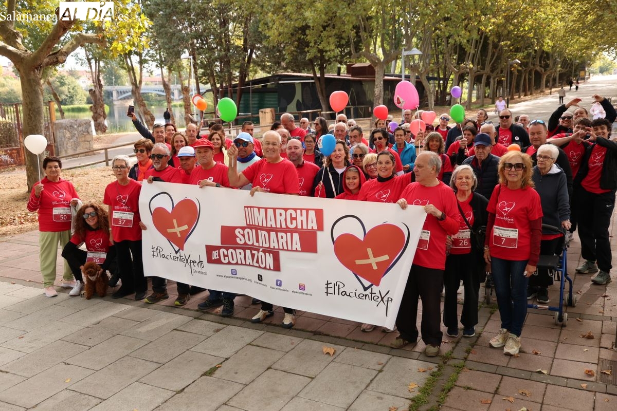 Marcha del Corazón en Salamanca: apoyo a pacientes cardíacos