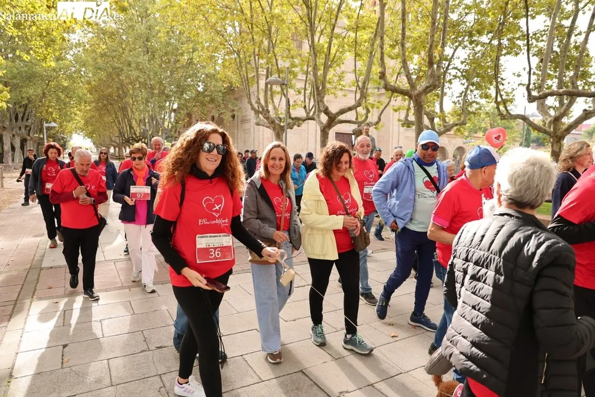 III Marcha del Corazón del PacienteXperto se ha celebrado este domingo en Salamanca. Fotos: David Sañudo