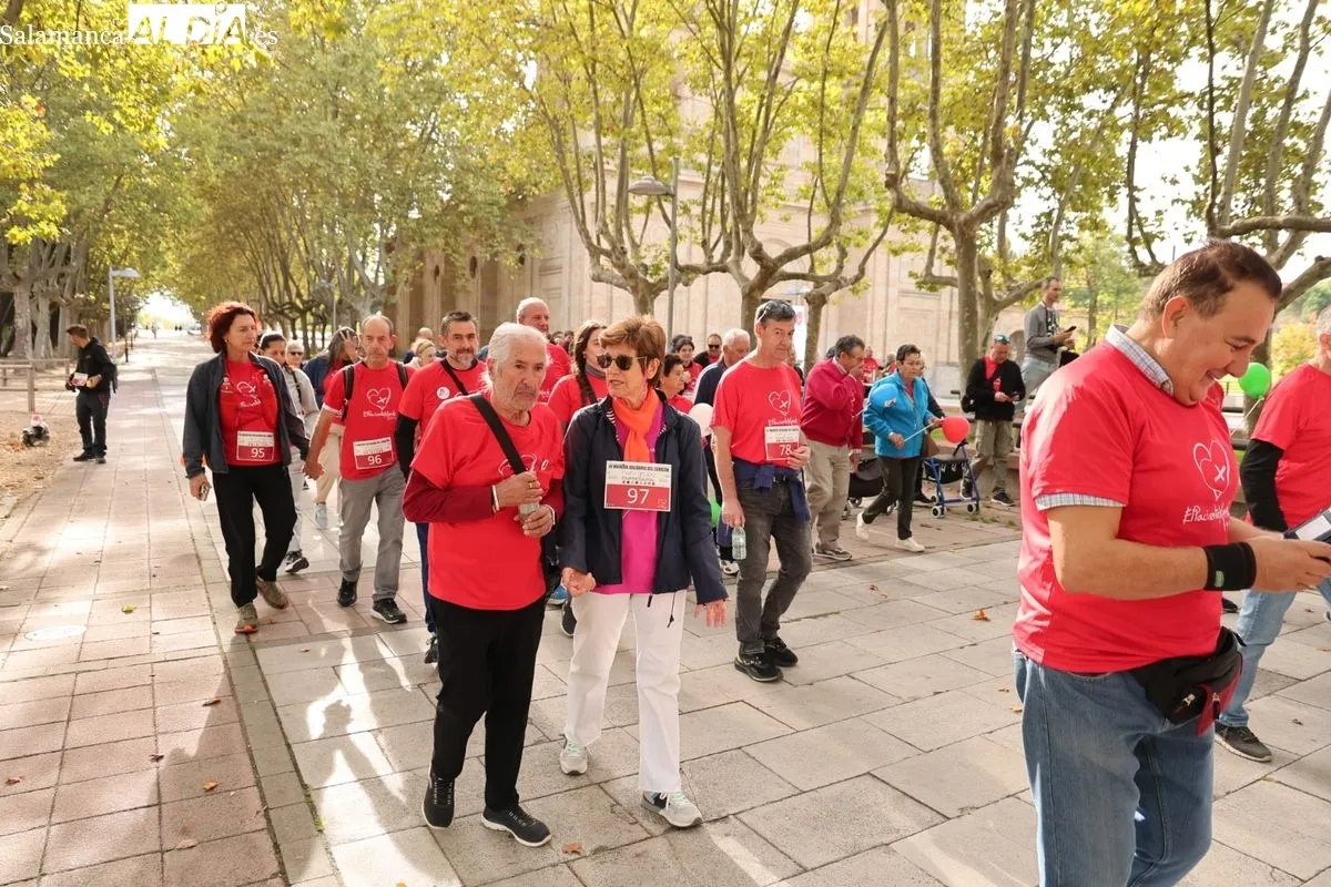 III Marcha del Corazón del PacienteXperto se ha celebrado este domingo en Salamanca. Fotos: David Sañudo